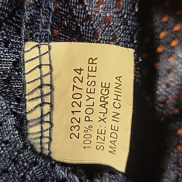 Denver 01 Blue Mesh Jersey For Dog - Picture 10 of 15